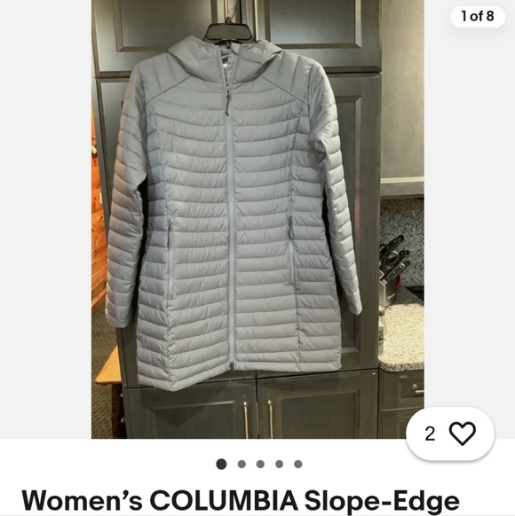 Columbia Jackets & Blazers - Columbia Grey Slope Edge Mid Jacket Sz XXL NWOT